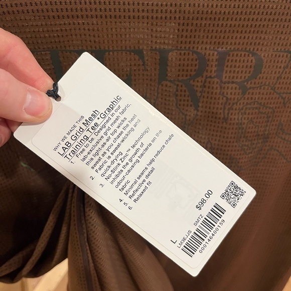 Lululemon LAB Terra cosmos Mesh Shirt - Picture 3 of 4